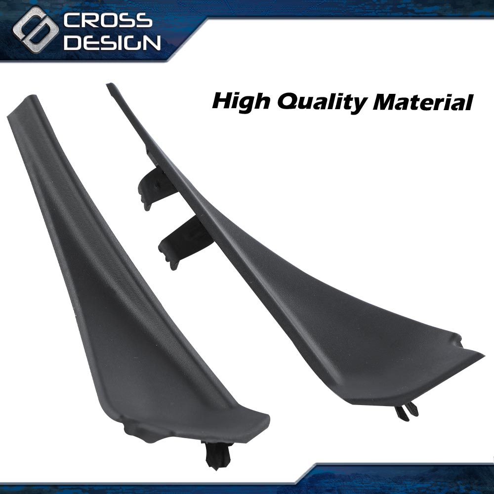 【激安】半額以下- 50%OFFの安い通販 Front Windshield Wiper Side Cowl Extension Cover 2PCS Fit トップス