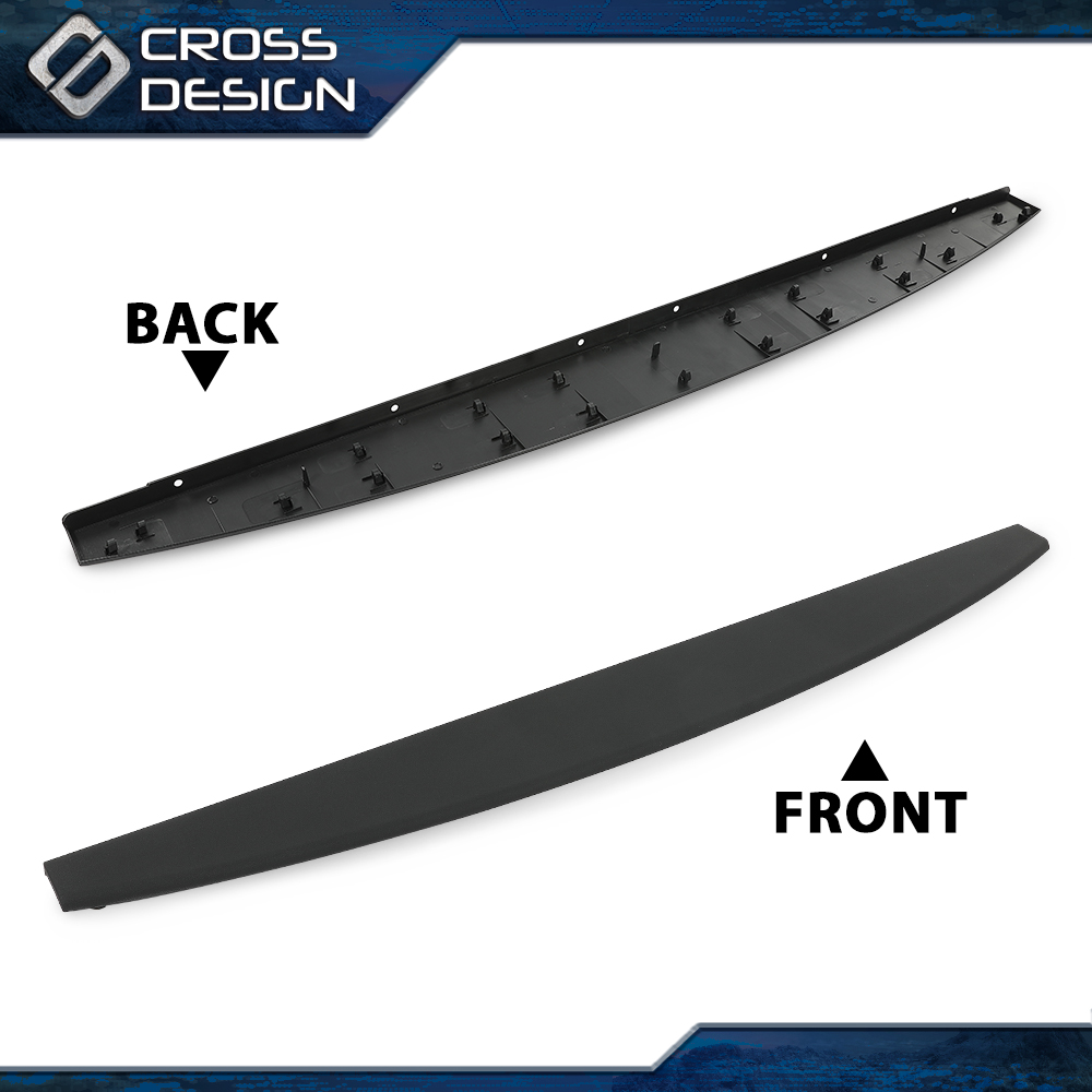 Fit For 2019-2022 RAM 3500 2500 Tailgate Spoiler Cap Black