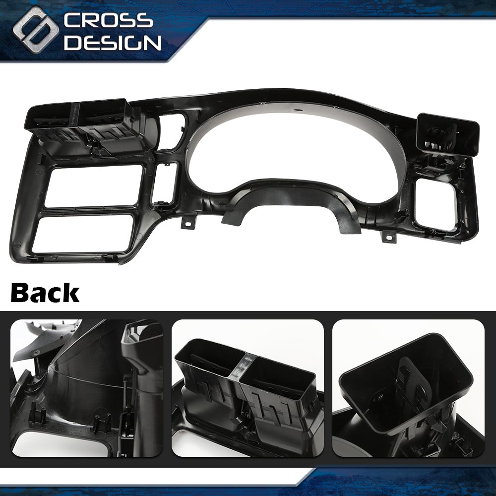 Fits 1998-2004 Chevy Blazer Jimmy Sonoma S10 Dash Trim Bezel Cover