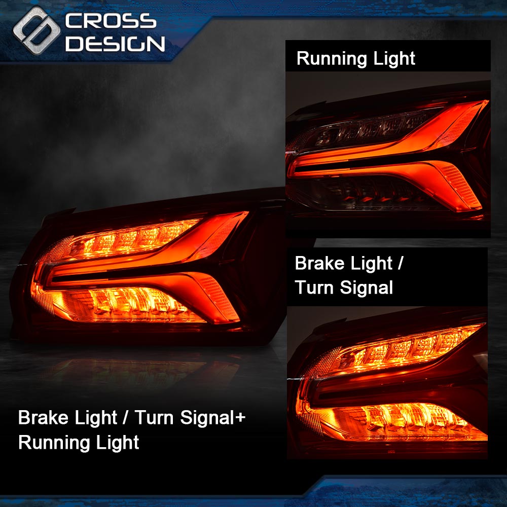 LED Tail Lights Compatible with Chevy Malibu 2019 2020 2021 2022 Outer